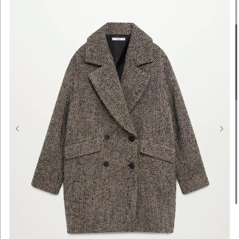 Wool coat Mango